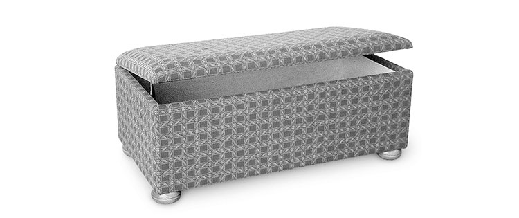 Ottomans and Stools - Clutterbox