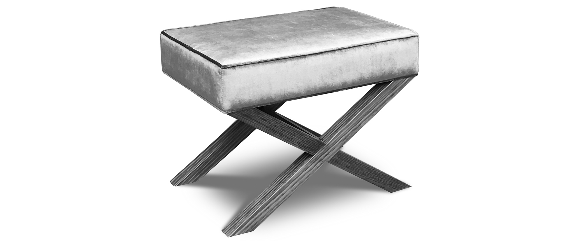 Ottomans and Stools - Criss Cross Stool